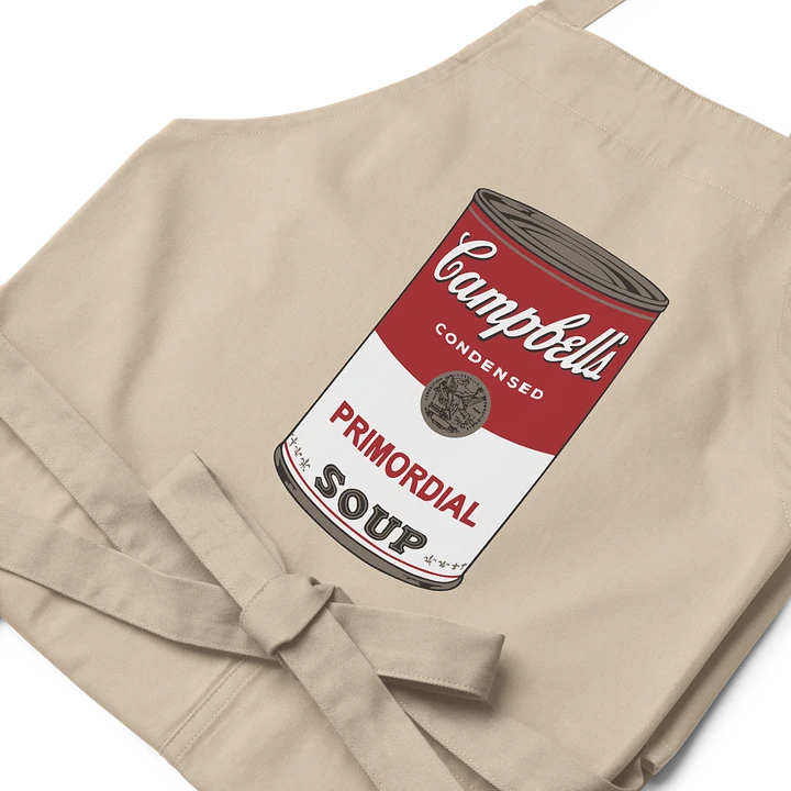 Primordial Soup Can Cotton Twill Apron product image (2)