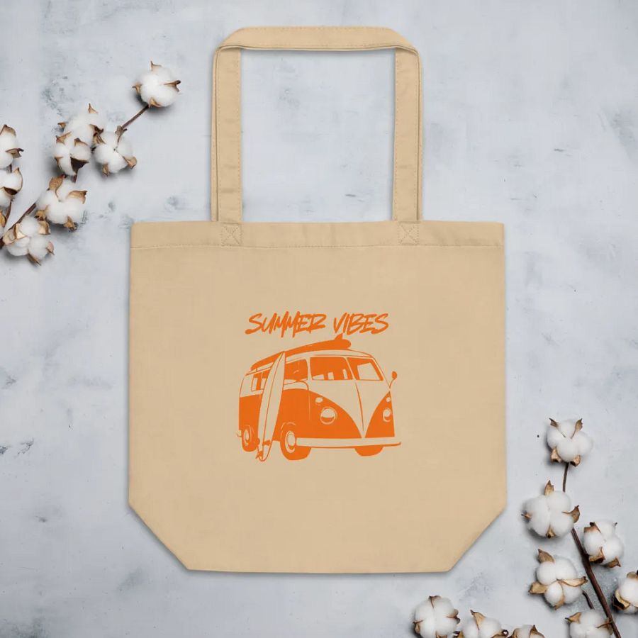 Retro Van 'Summer Vibes' Eco Tote product image (4)