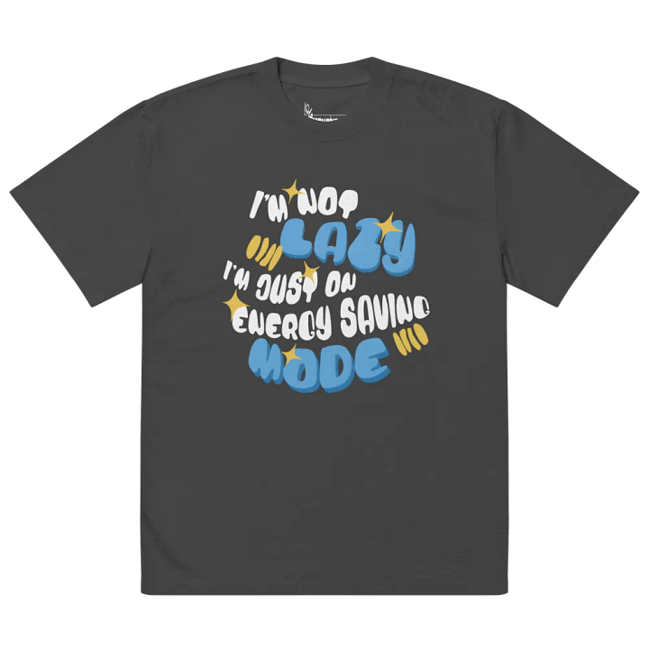 I'm not lazy t-shirt product image (1)