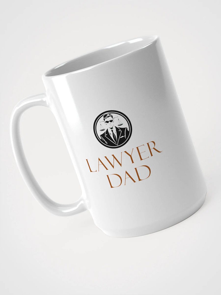 Lawyer Dad Scales of Justice Mug product image (3)