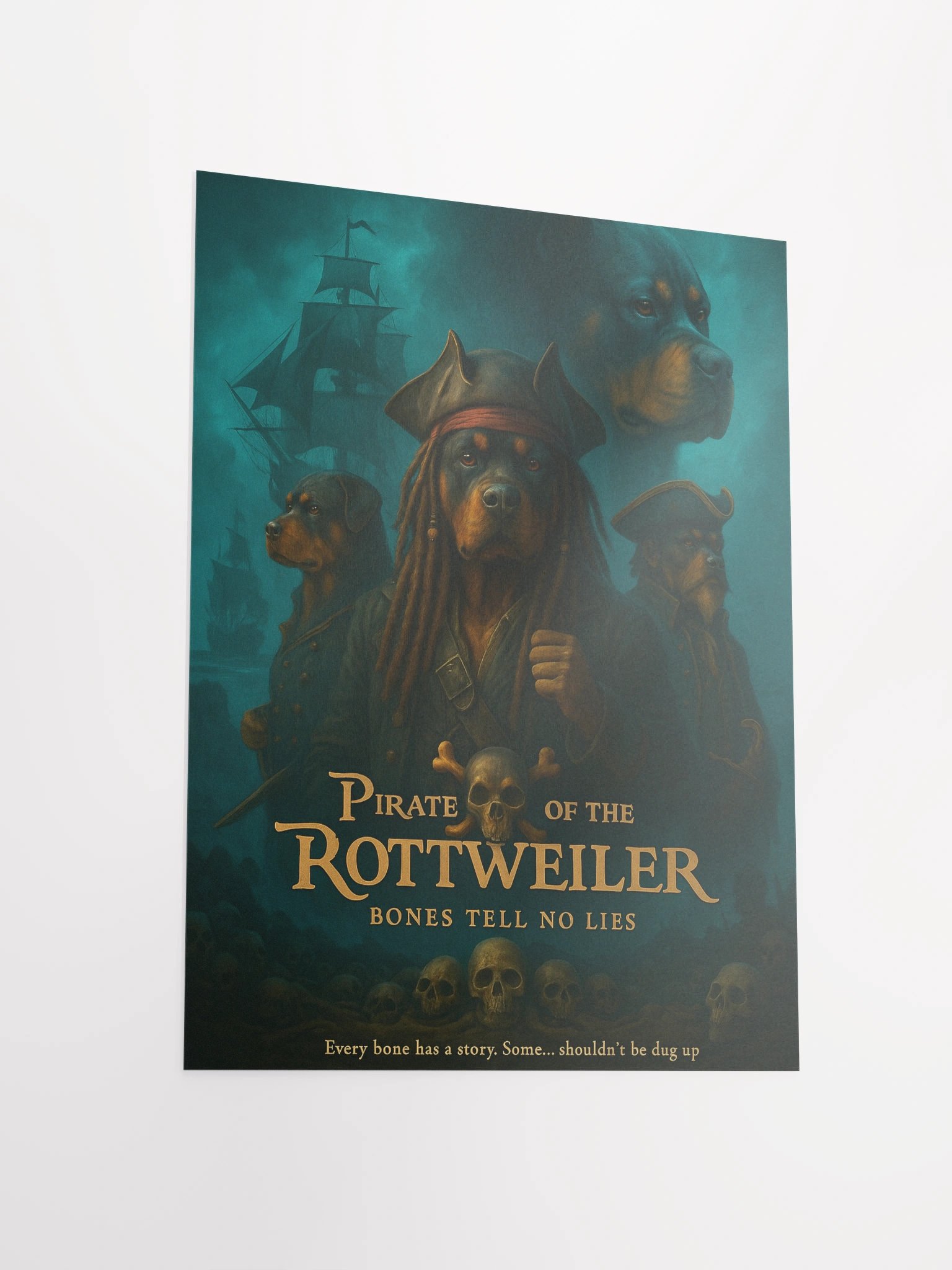 Pirate of the Rottweiler Poster product image (12)