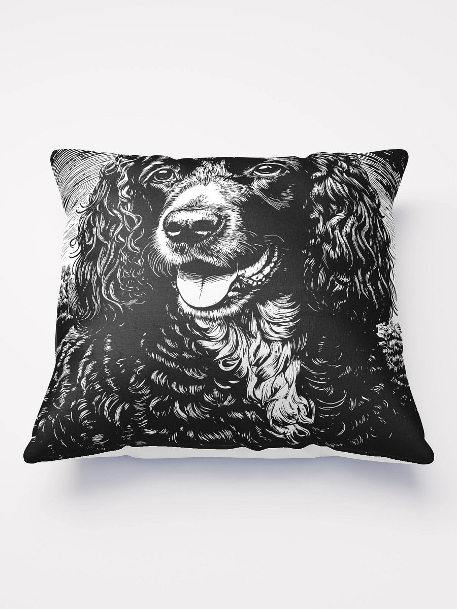 American Water Spaniel Throw Pillow product image (1)