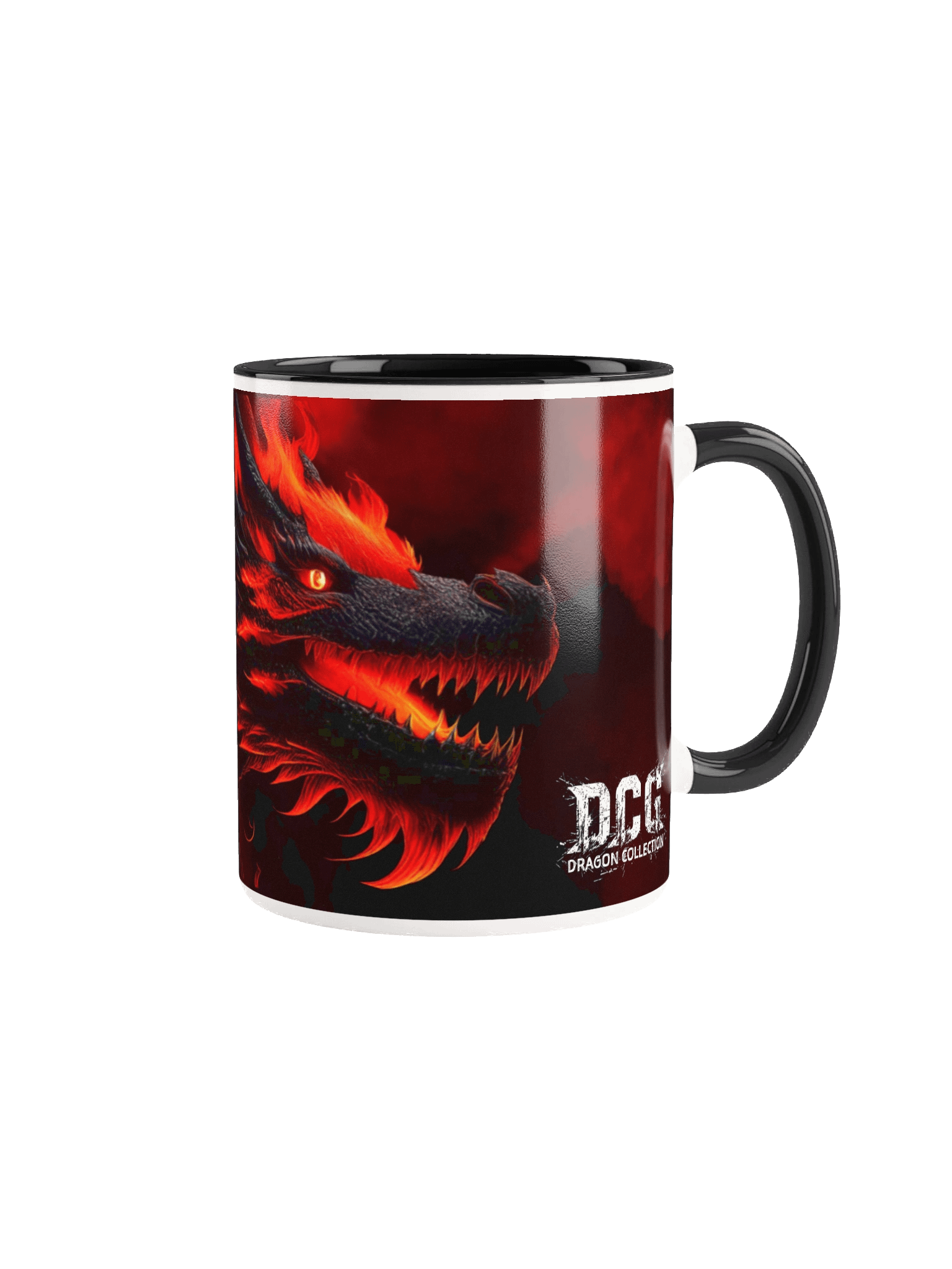 Blaze Fiery Dragon Ceramic Mug product image (1)