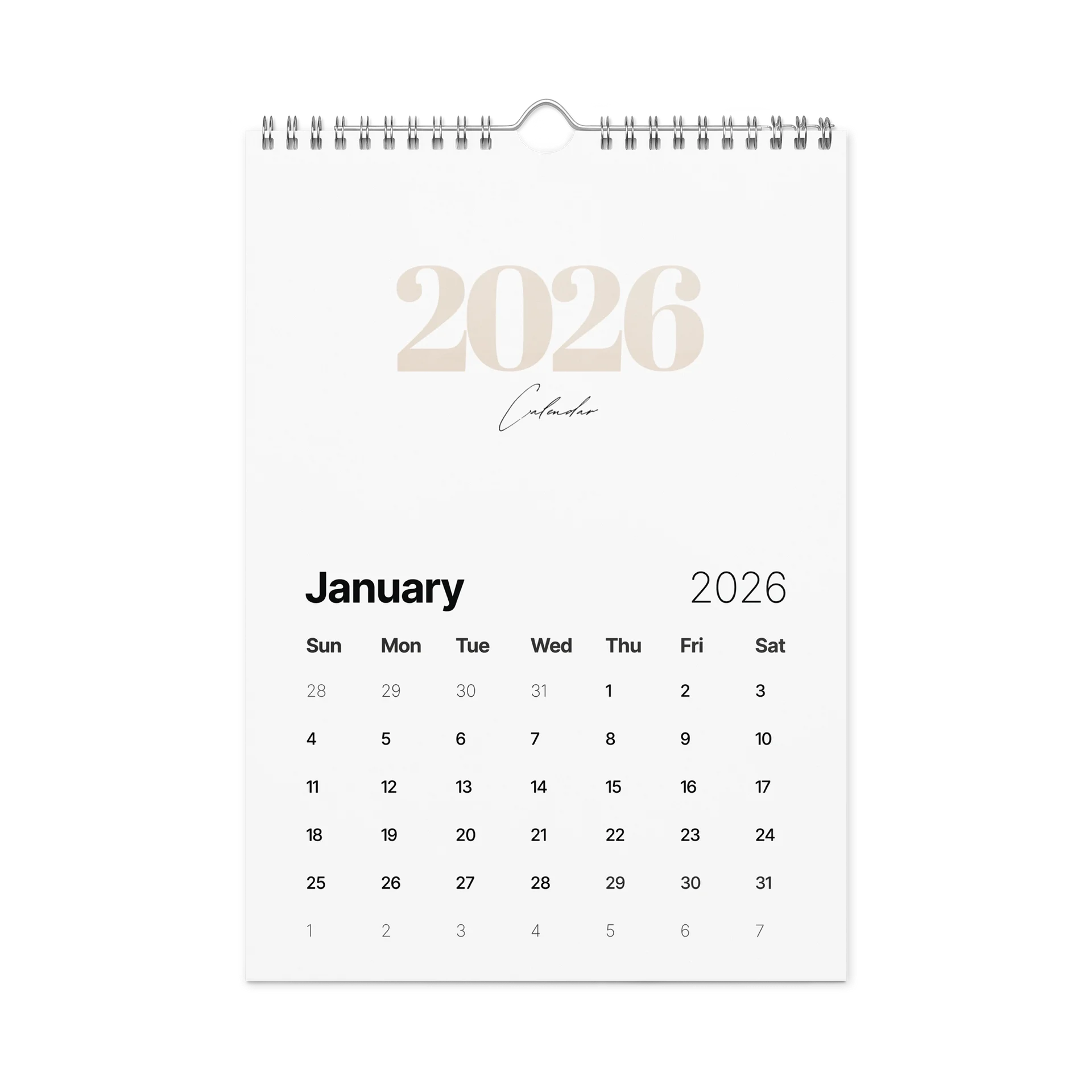 2026 Wall Calendar product image (6)
