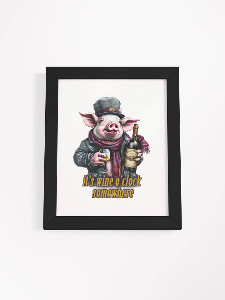 it's wine o'clock somewhere Pig product image (4)