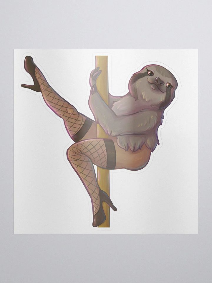 Lusty Sloth Sticker product image (2)