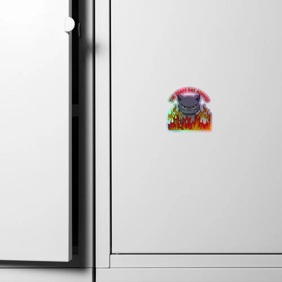 Chaos Cat Holographic Sticker Sheet product image (6)