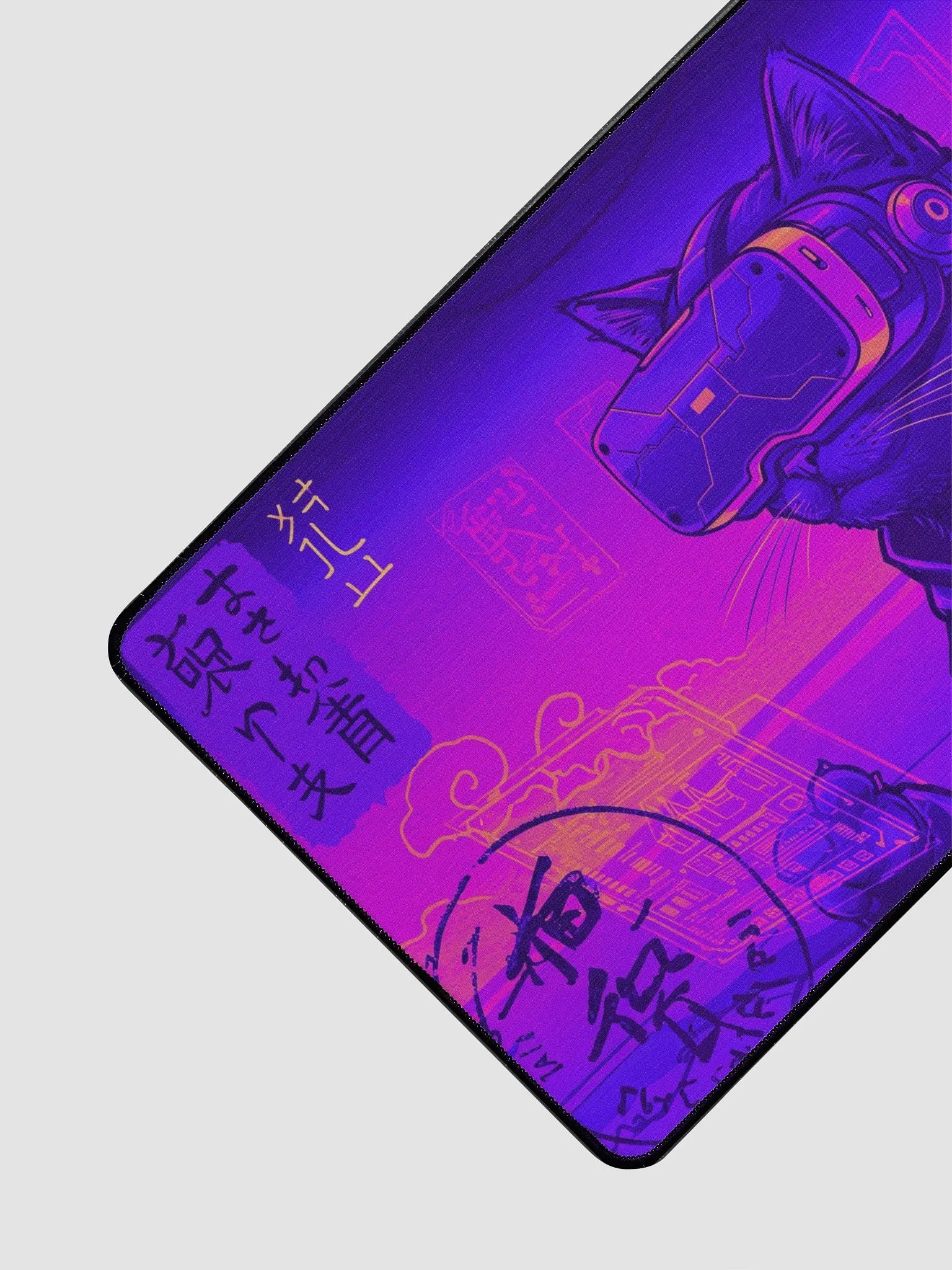 Desk Mat - "hacker Cat" #2 product image (3)