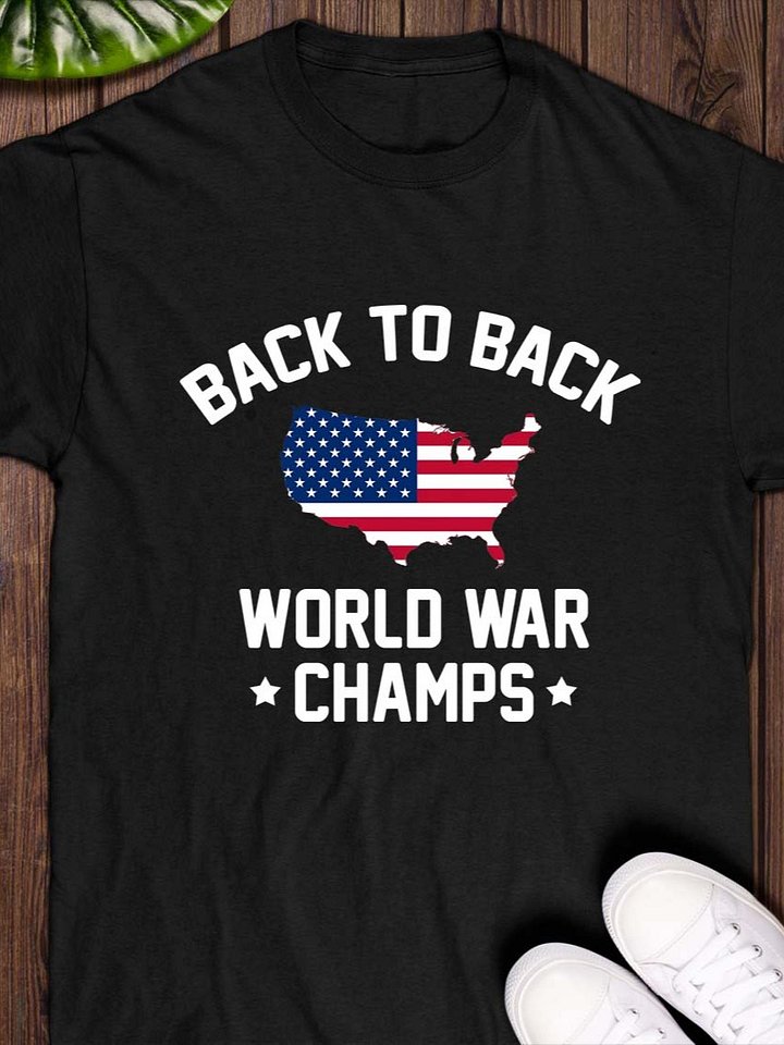 Back-to-Back World War Champs T-Shirt product image (1)