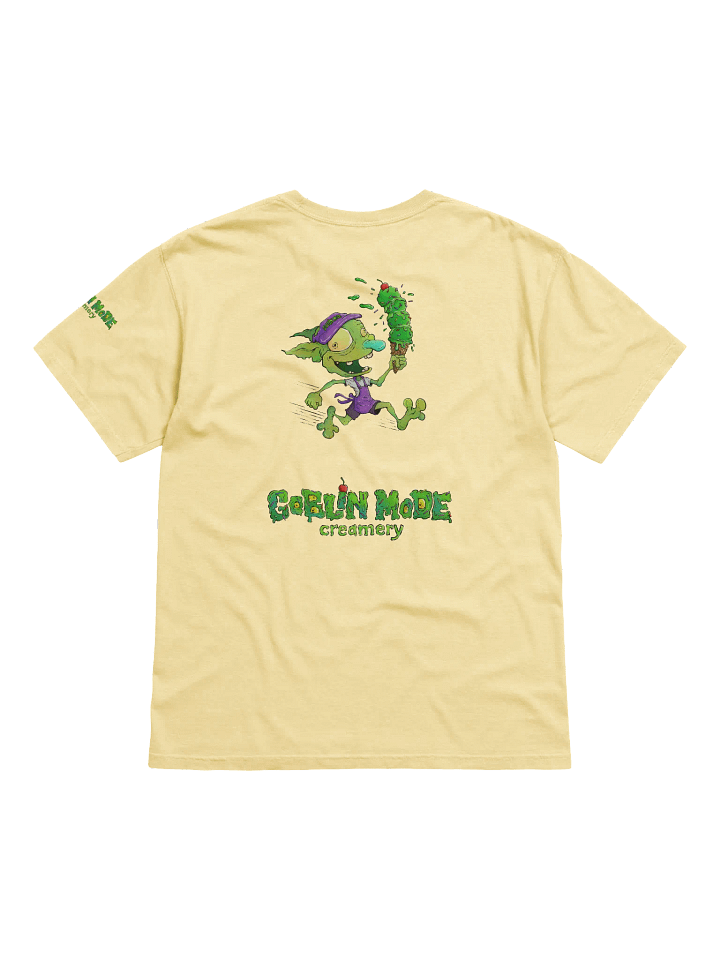 Goblin Mode Creamery Multi Logo T-shirt product image (2)