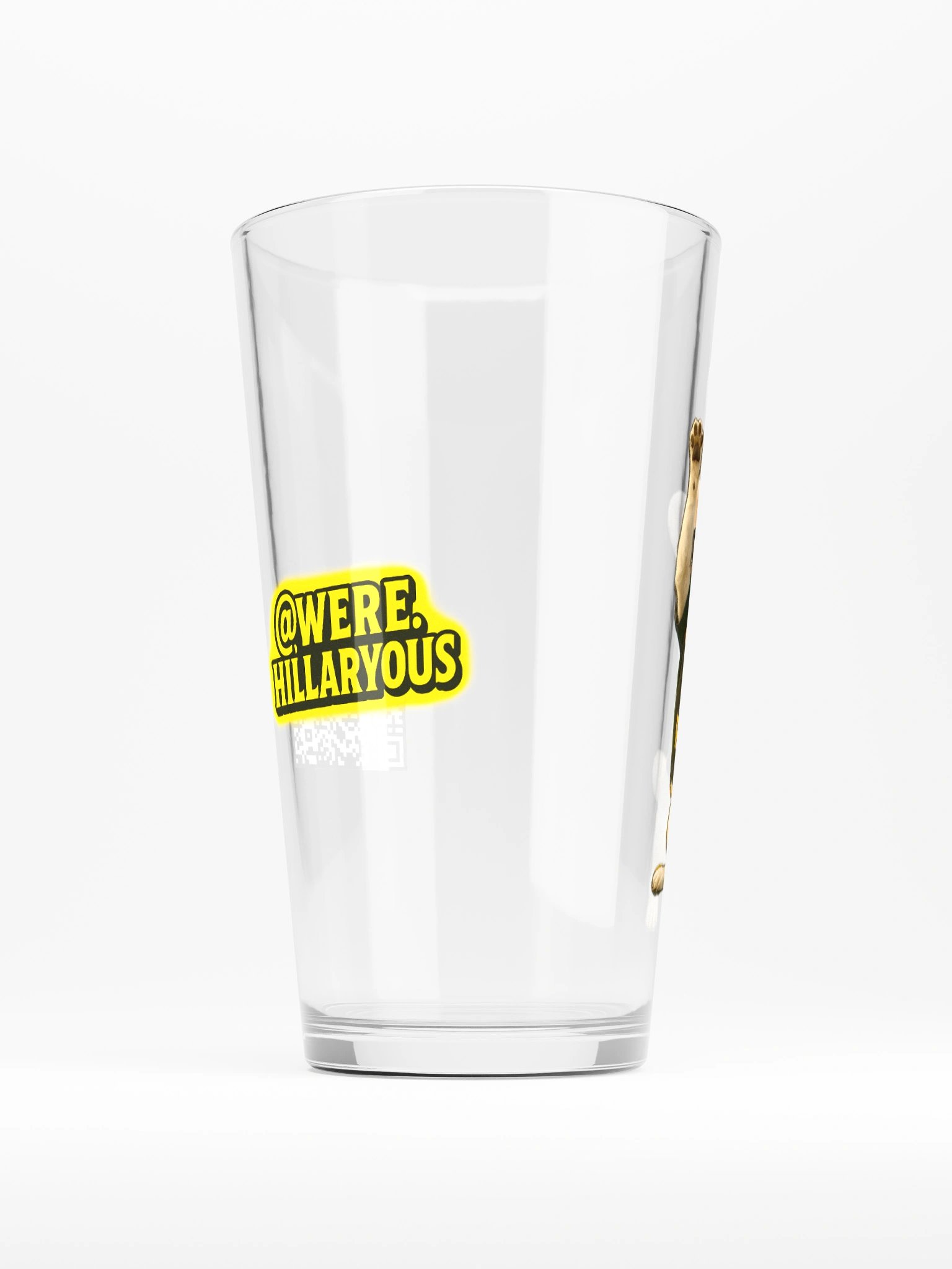 Pittsburgh Pookie Pint Glass product image (2)