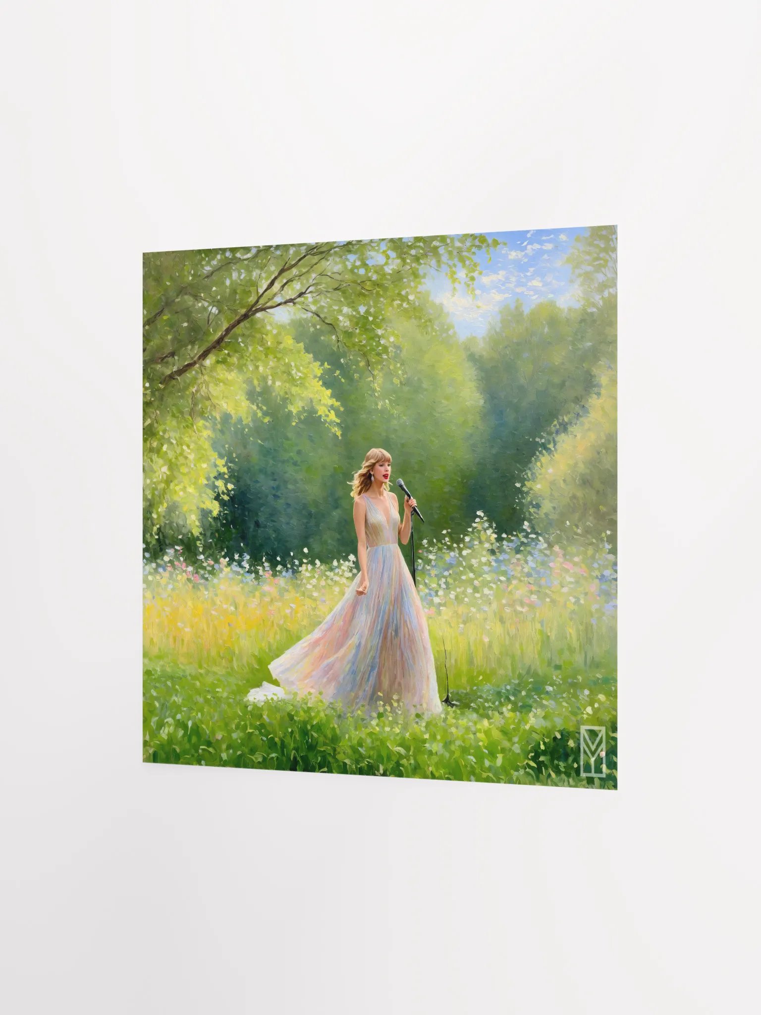Poster Billion-Dollar Tour in Impressionist Brushstrokes product image (2)