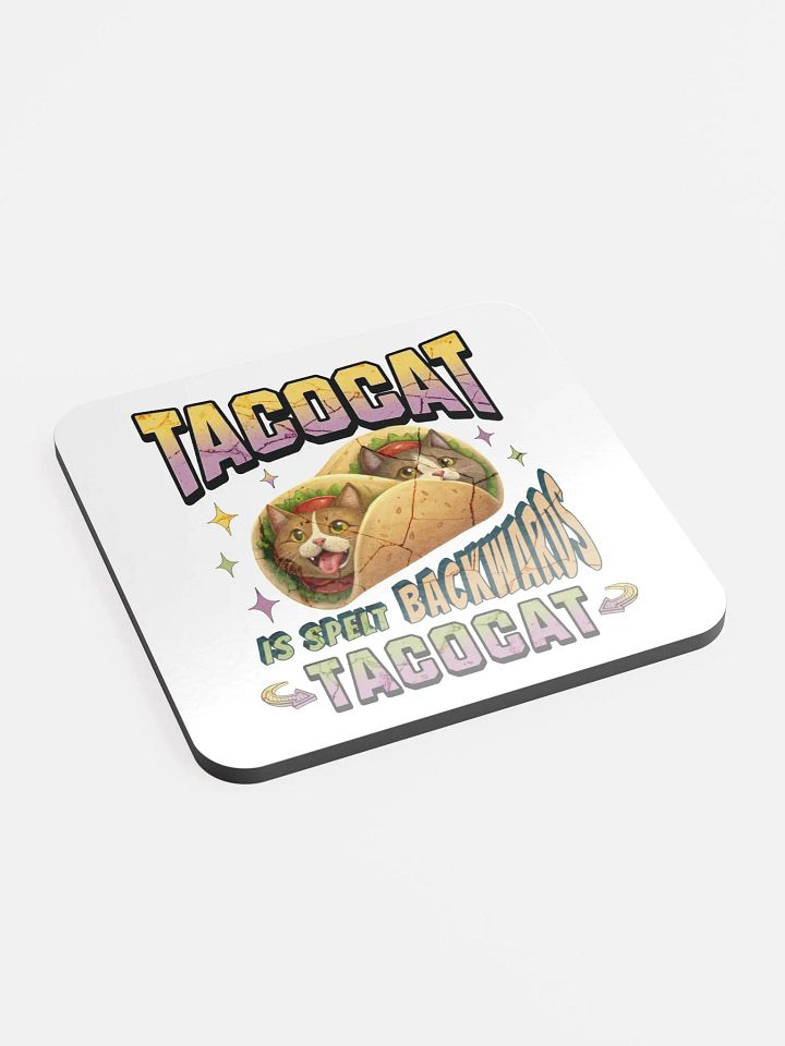 TACOCAT Glossed Cork Coaster Set product image (2)