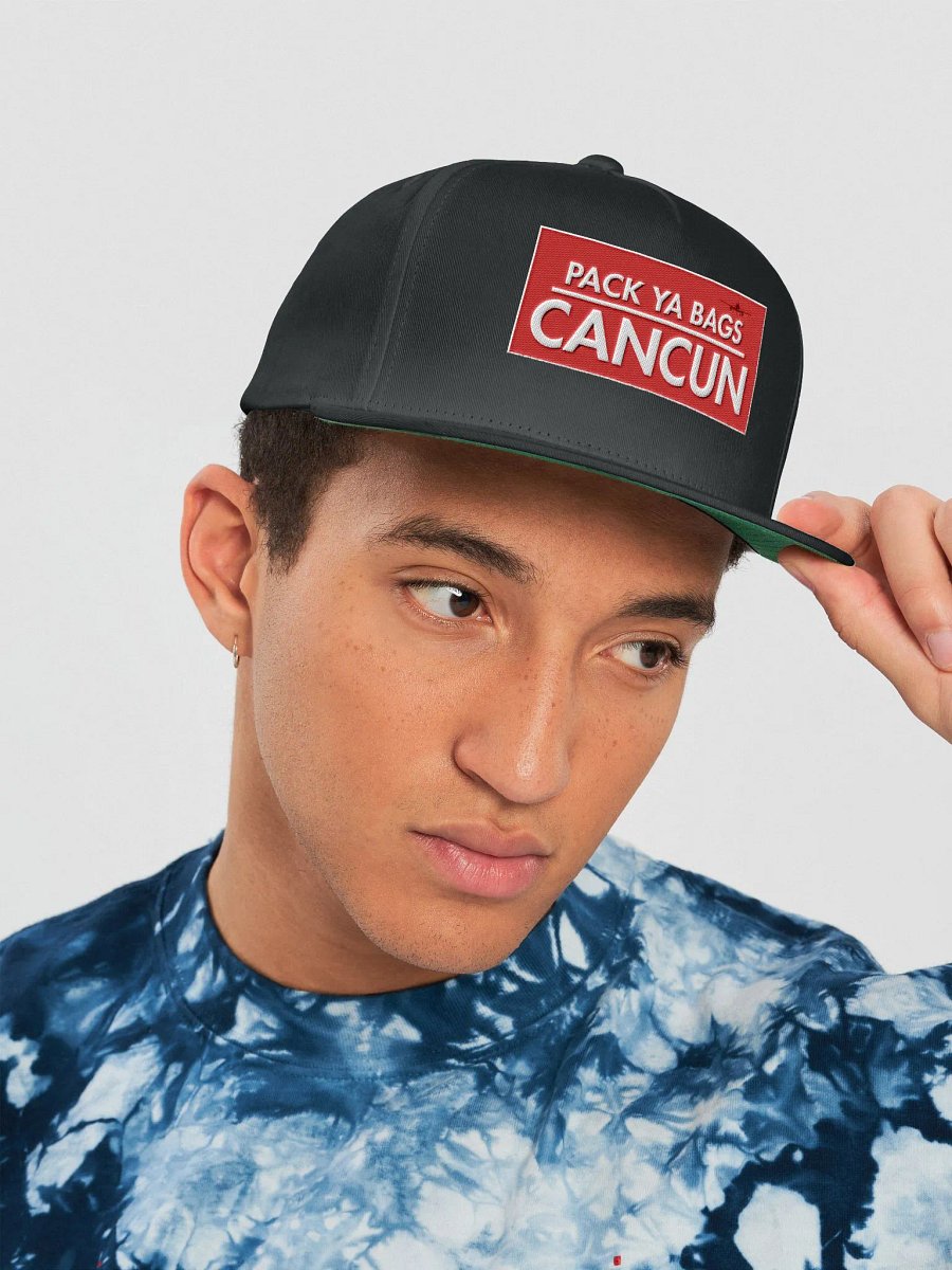 Copy of Copy of Yupoong Flat Snapback Cap - PACK YA BAGS product image (5)