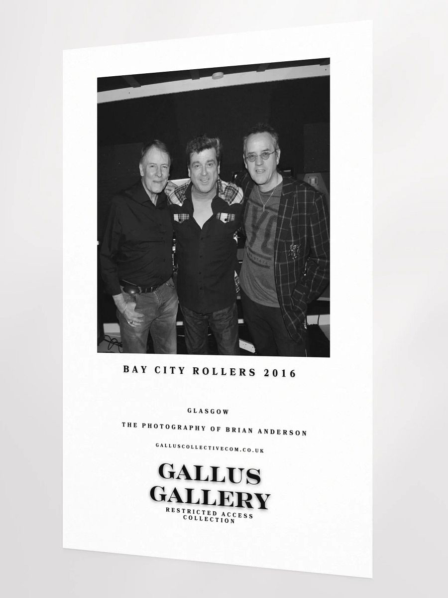 Gallus - Restricted Access Collection - Glasgow Bay City Rollers product image (2)