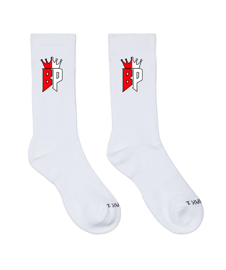 White BP Cotton Socks product image (1)