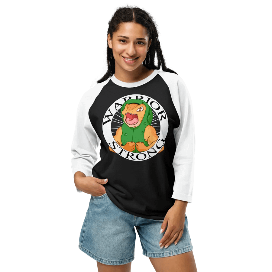 Buff Pickle Warrior Strong Baseball Long Sleeve Shirt product image (8)