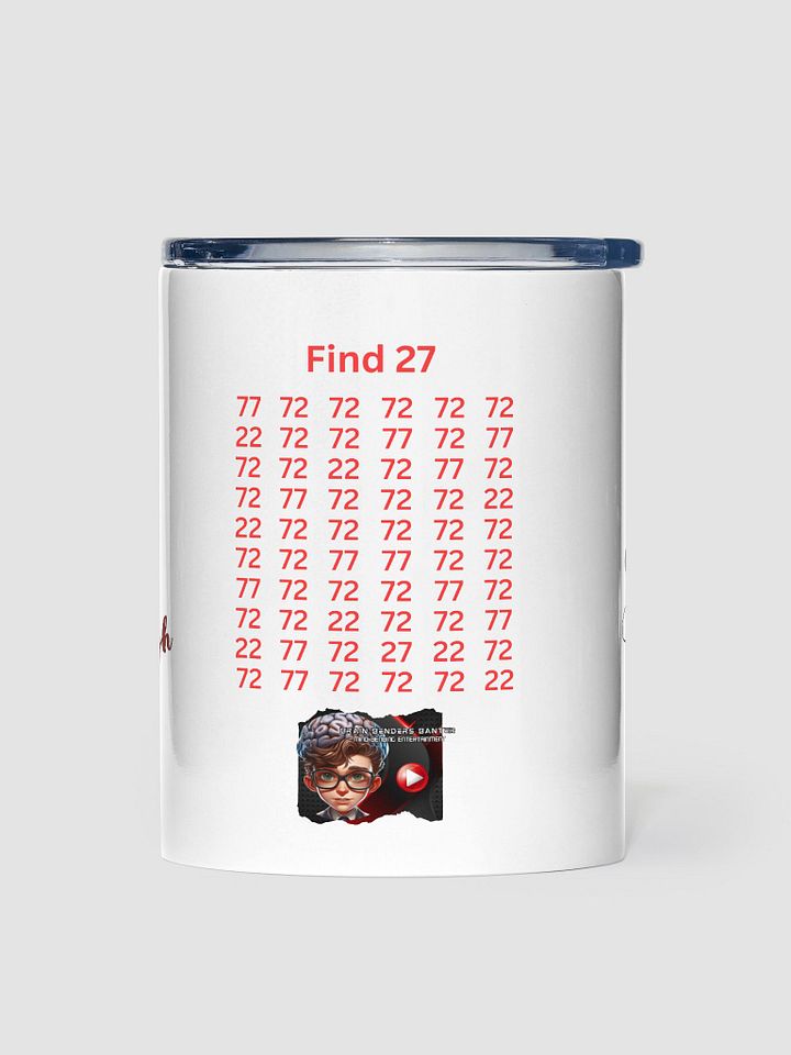 Riddle Me This Stainless Steel Tumbler product image (1)