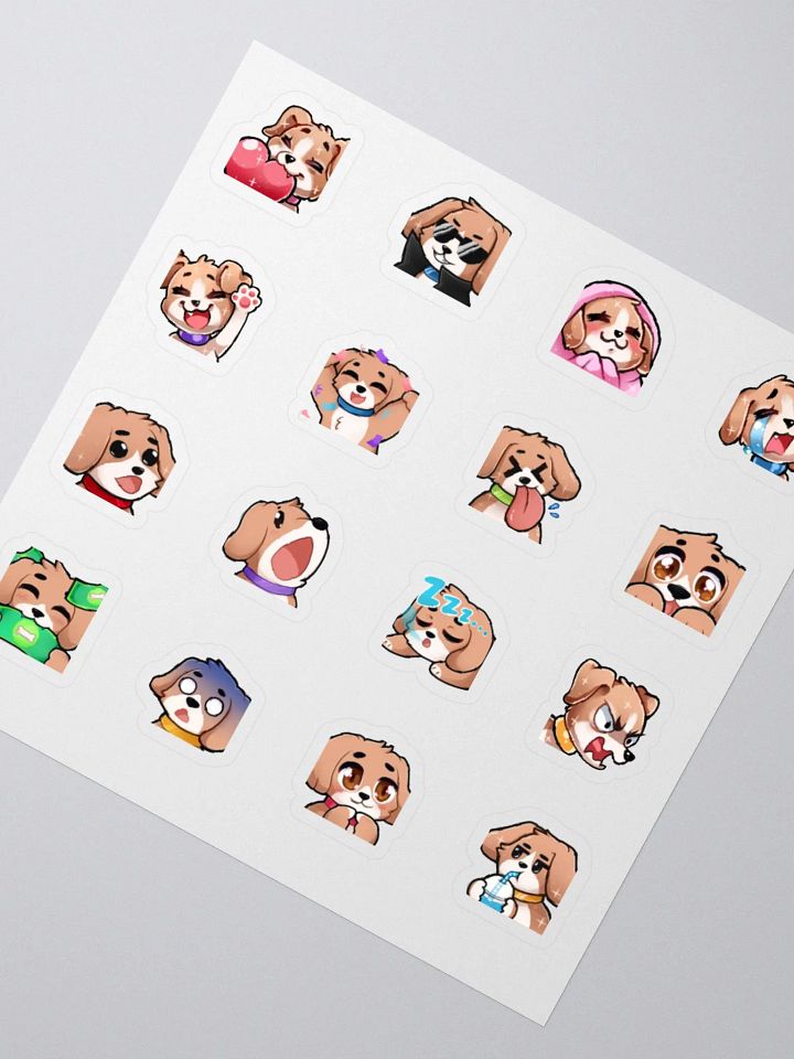 Brim Beagle Emote Stickers product image (2)