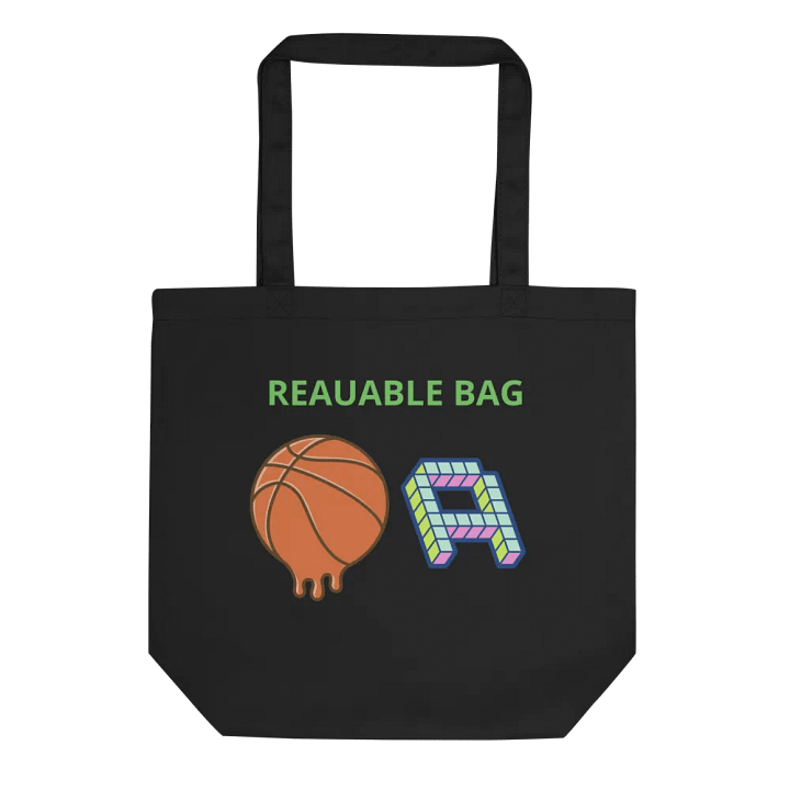 Reausable bag with basketball product image (1)