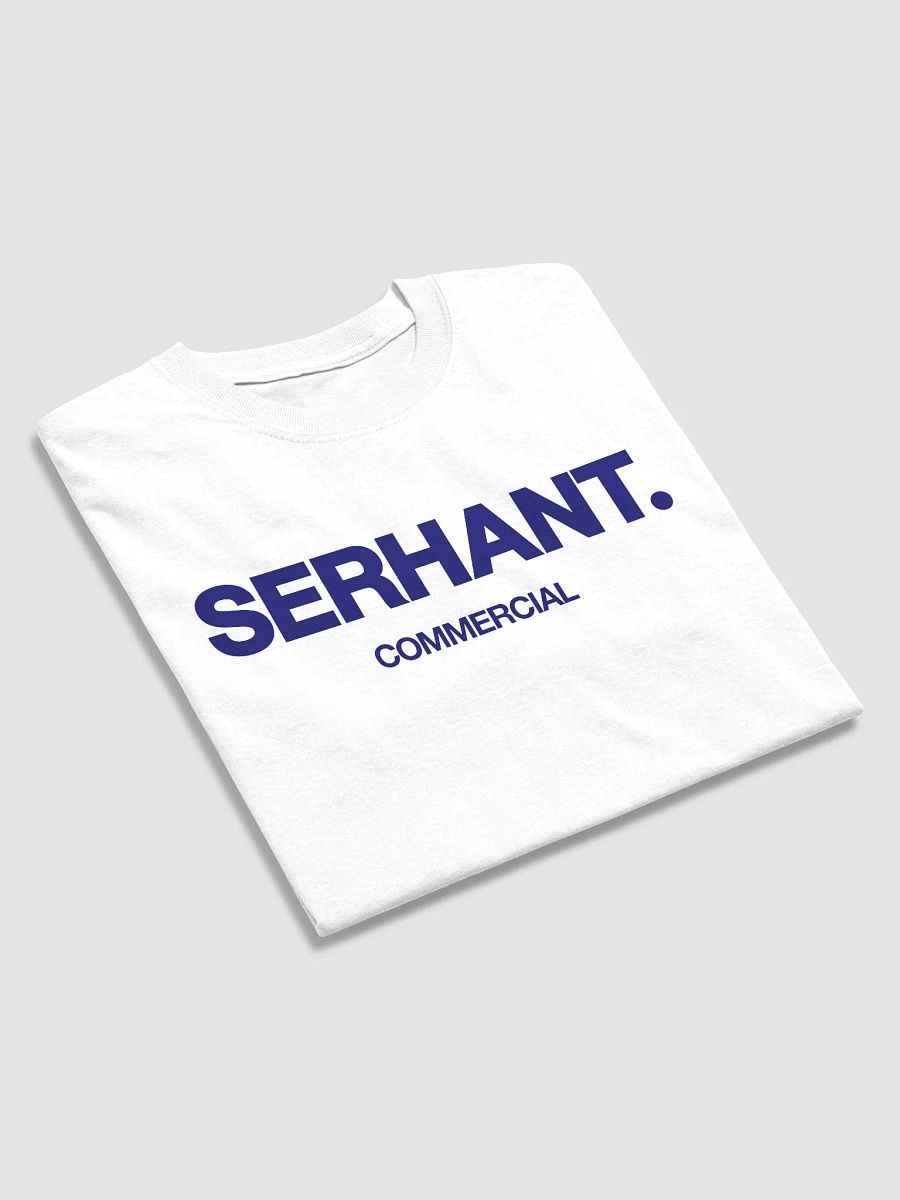 SERHANT. Commercial White T-Shirt with Large Logo product image (3)