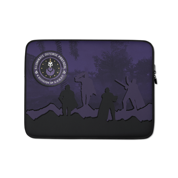 Illuminate Defense Protocol Laptop Case product image (1)