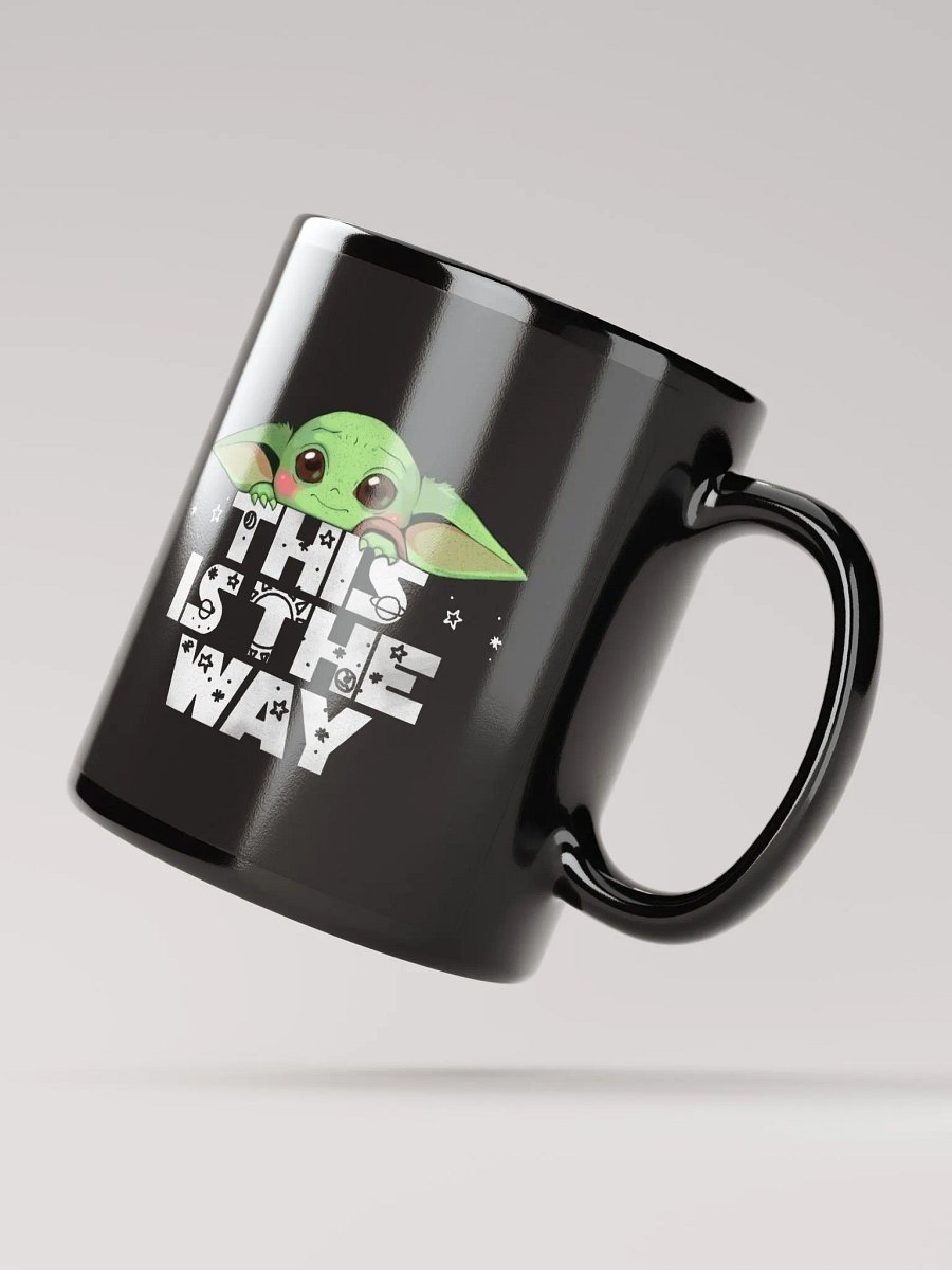 This is the way- Black Glossy Mug product image (3)