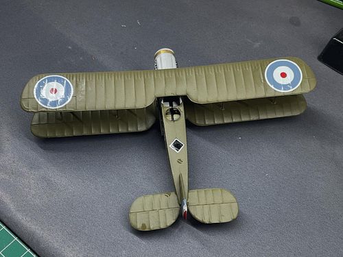 Decals going down on the Airfix Vintage Classics Bristol F.2B. Possibly the best feature of the kit?

#airfix #model #modelpl...