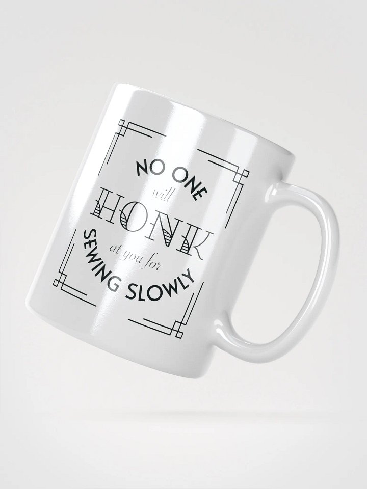 Sew Slowly Art Deco Mug product image (2)