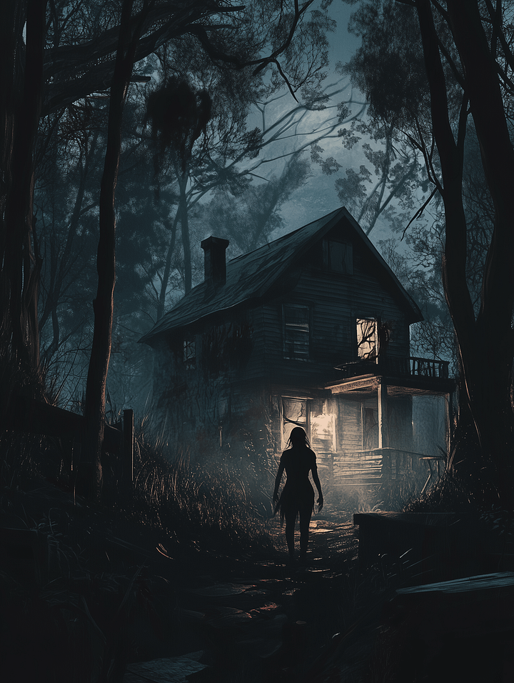 Final Girl Framed Wall Art - Board Game Room Artwork product image (1)