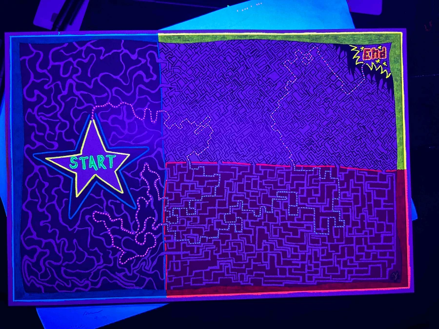 Start of Texas ~Enhanced~ Black Light Answer Key Version product image (1)