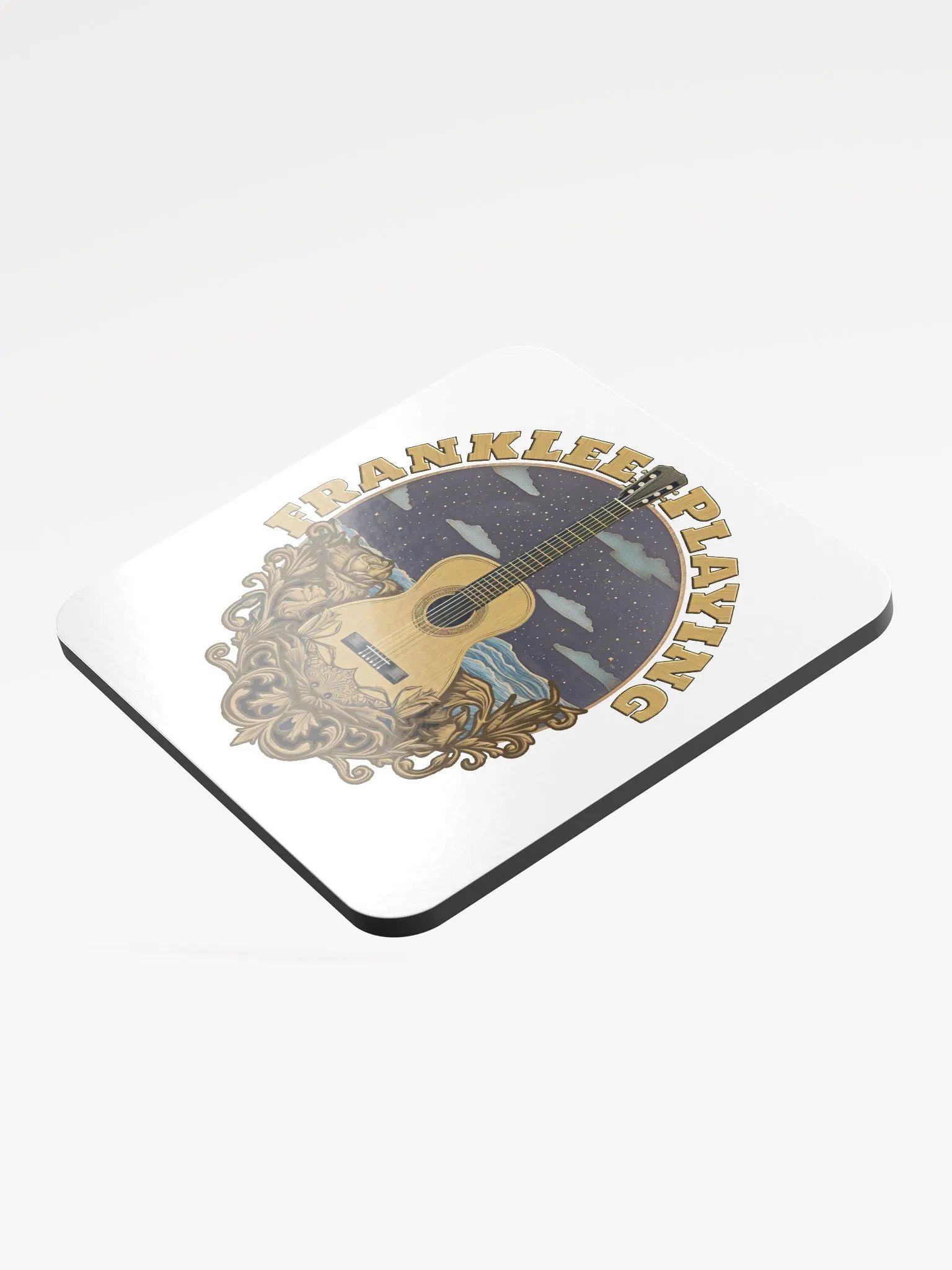 FrankLee Playing Glossed Cork Coaster product image (3)