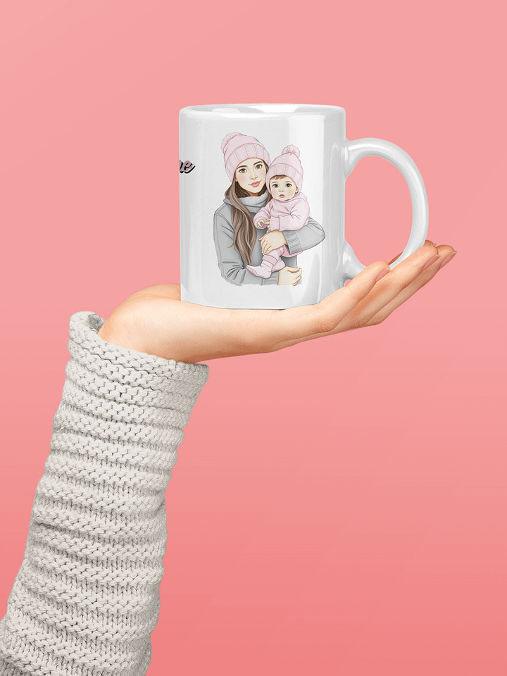 💖Sip in Style, Supermom!💖 (Brown eyes, Blonde hair) product image (1)