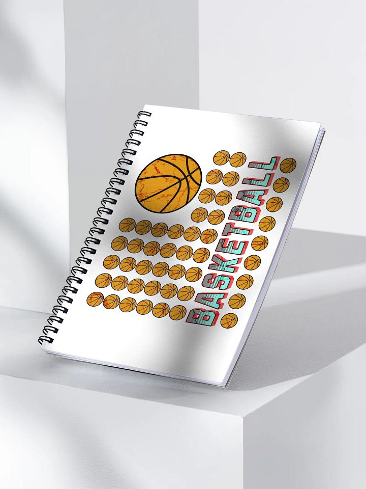 US Flag Basketball Hoops Galore Spiral Notebook product image (2)