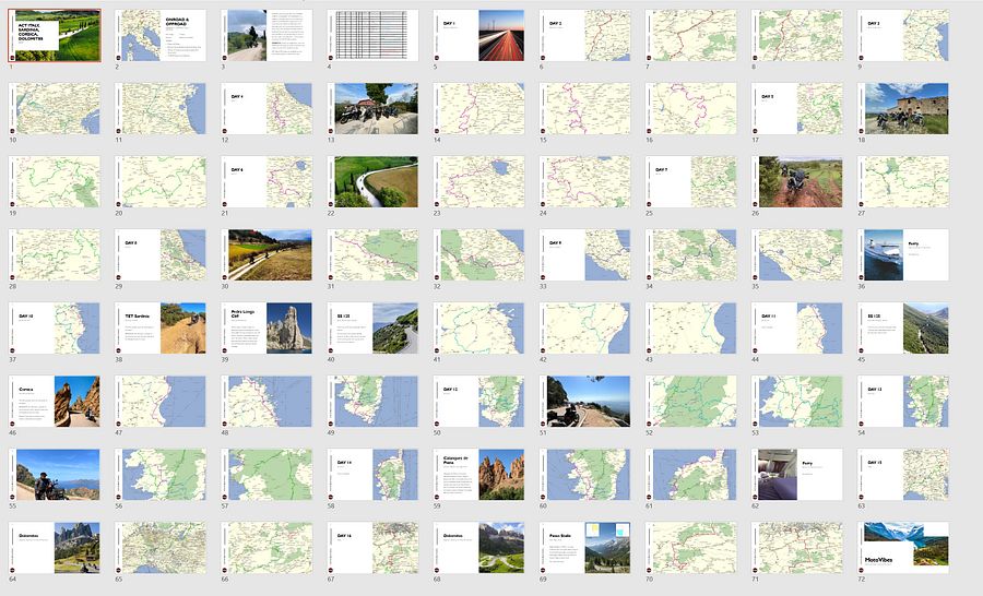 17 DAYS CORSICA, SARDINIA & ITALY ON-/OFF-ROAD TOUR incl Tour Book & GPX Data product image (3)