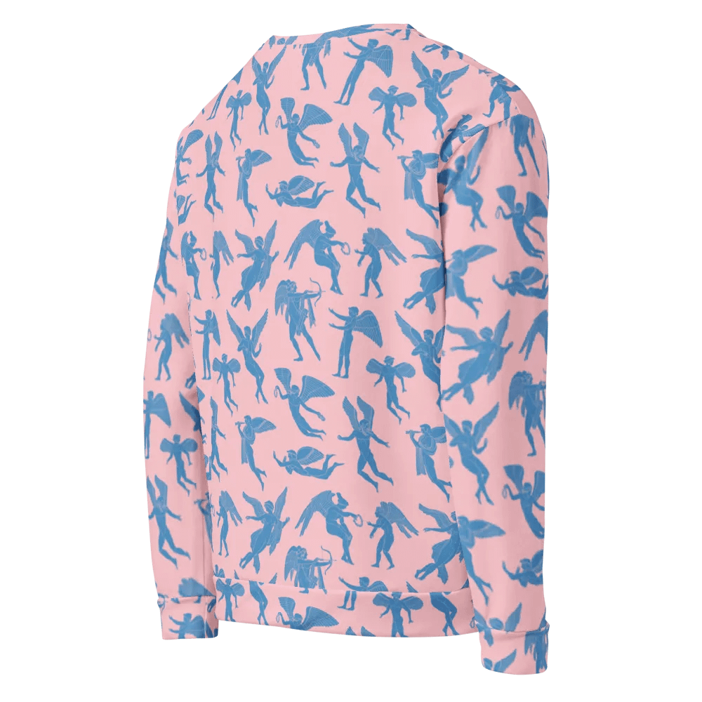 Erotes - chinoiserie and rose unisex recycled sweater product image (11)