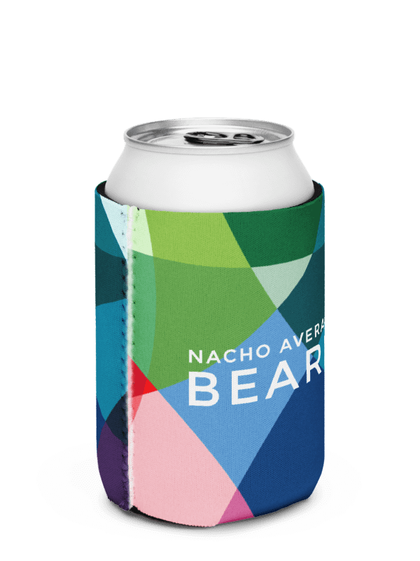 Coozie Can Cooler (Design: Nacho Average Beard) product image (3)