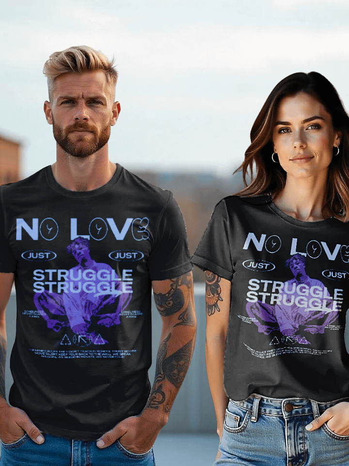 No Love | Unisex Bella+Canvas Supersoft T-Shirt product image (1)
