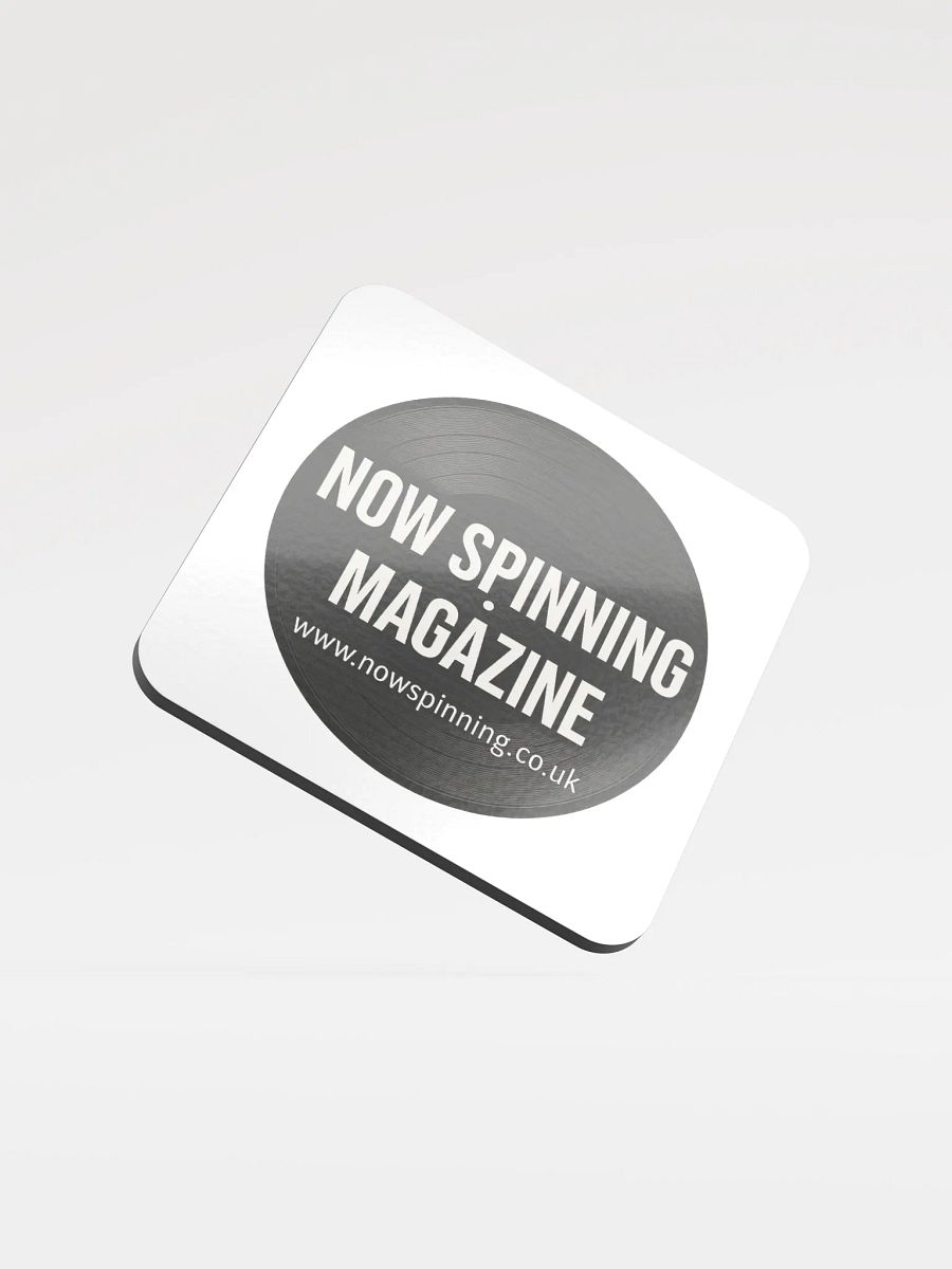 Now Spinning Magazine Coaster product image (1)