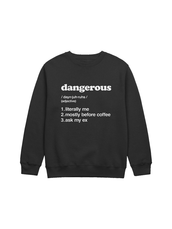 Dangerous - "ask my ex" Sweatshirt product image (2)