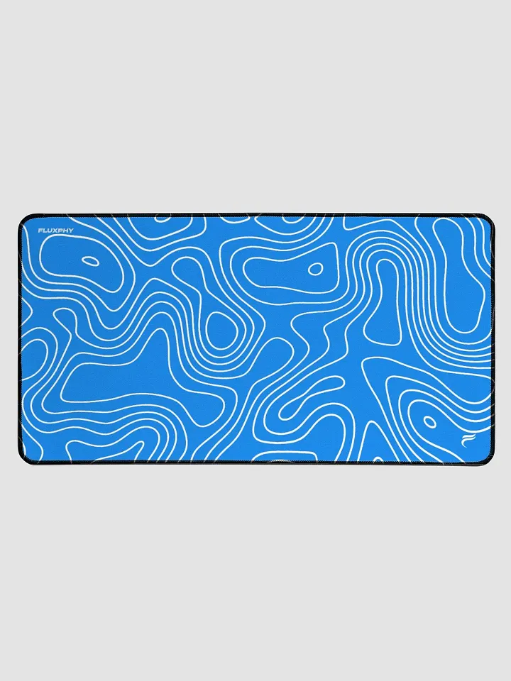 Light Blue Topography Mousepad by Fluxphy product image (1)