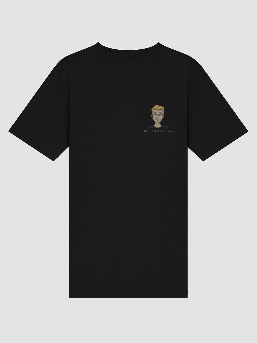 High-end T-shirt, black product image (3)