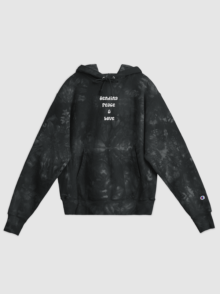 Sending Peace & Love Tie Dye Hoodie product image (1)