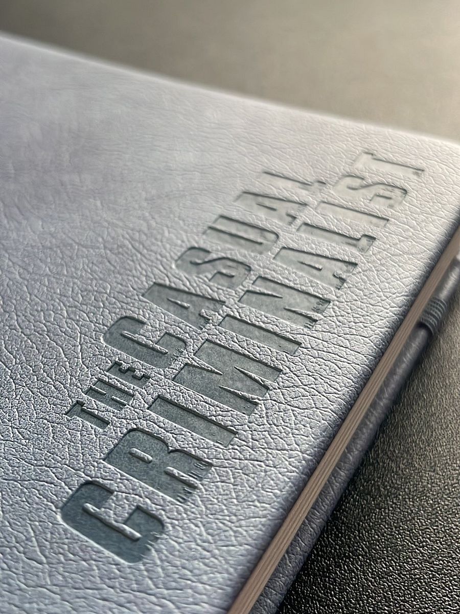 "Don't Write Down Your Crimes" Notebook (SIGNED WITH DEDICATION) product image (2)