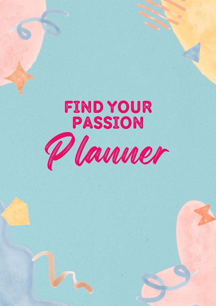 Find Your Passion Planner | Follow Your Passion Planner | Start Your Business Planner product image (1)