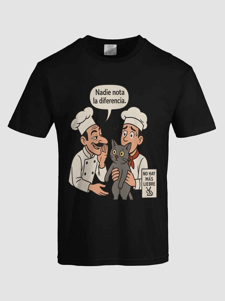Dar gato por liebre dark lingo t-shirt by dark alphabet product image (58)