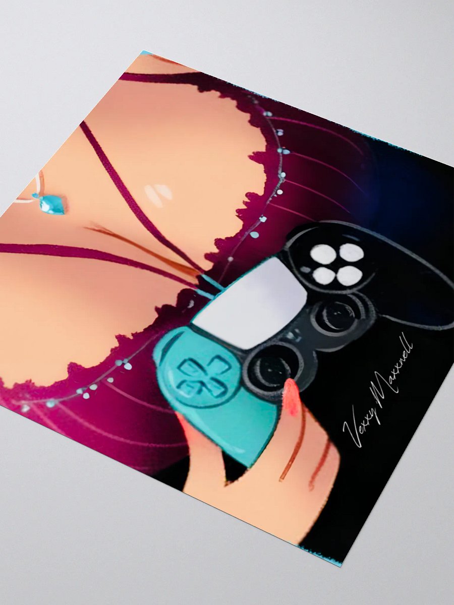 Streaming In Lingerie Kiss-Cut Sticker product image (3)