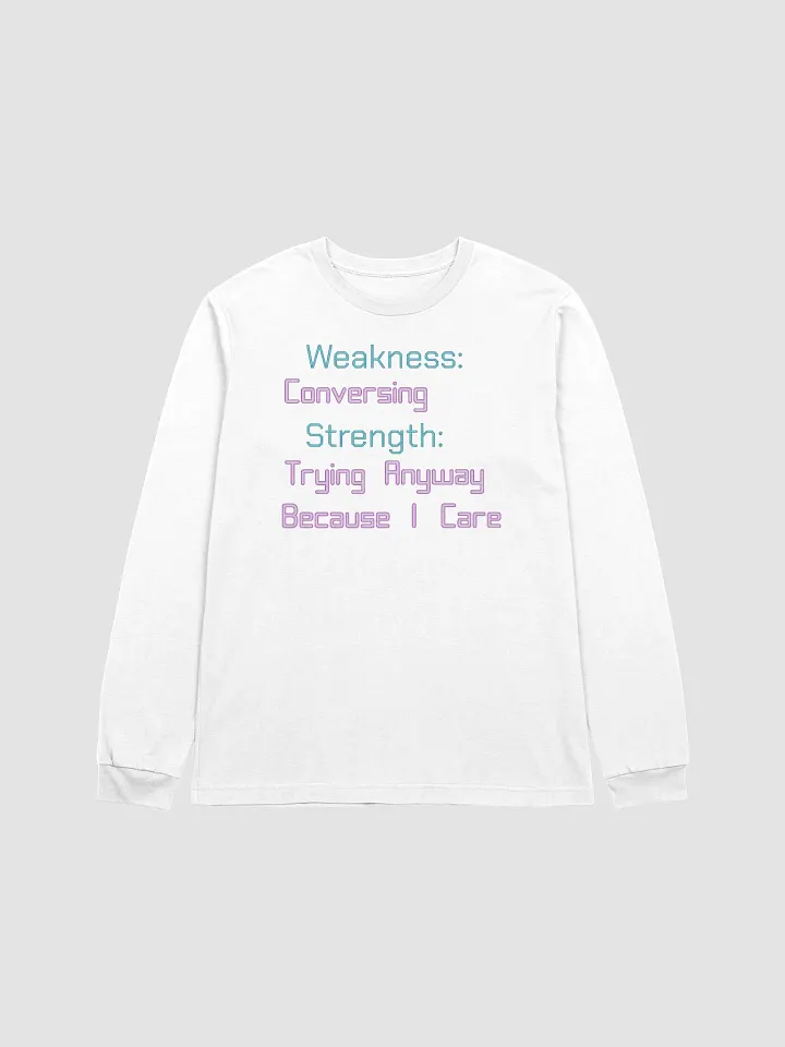 Social Weakness & Strength Long Sleeve Tee product image (37)