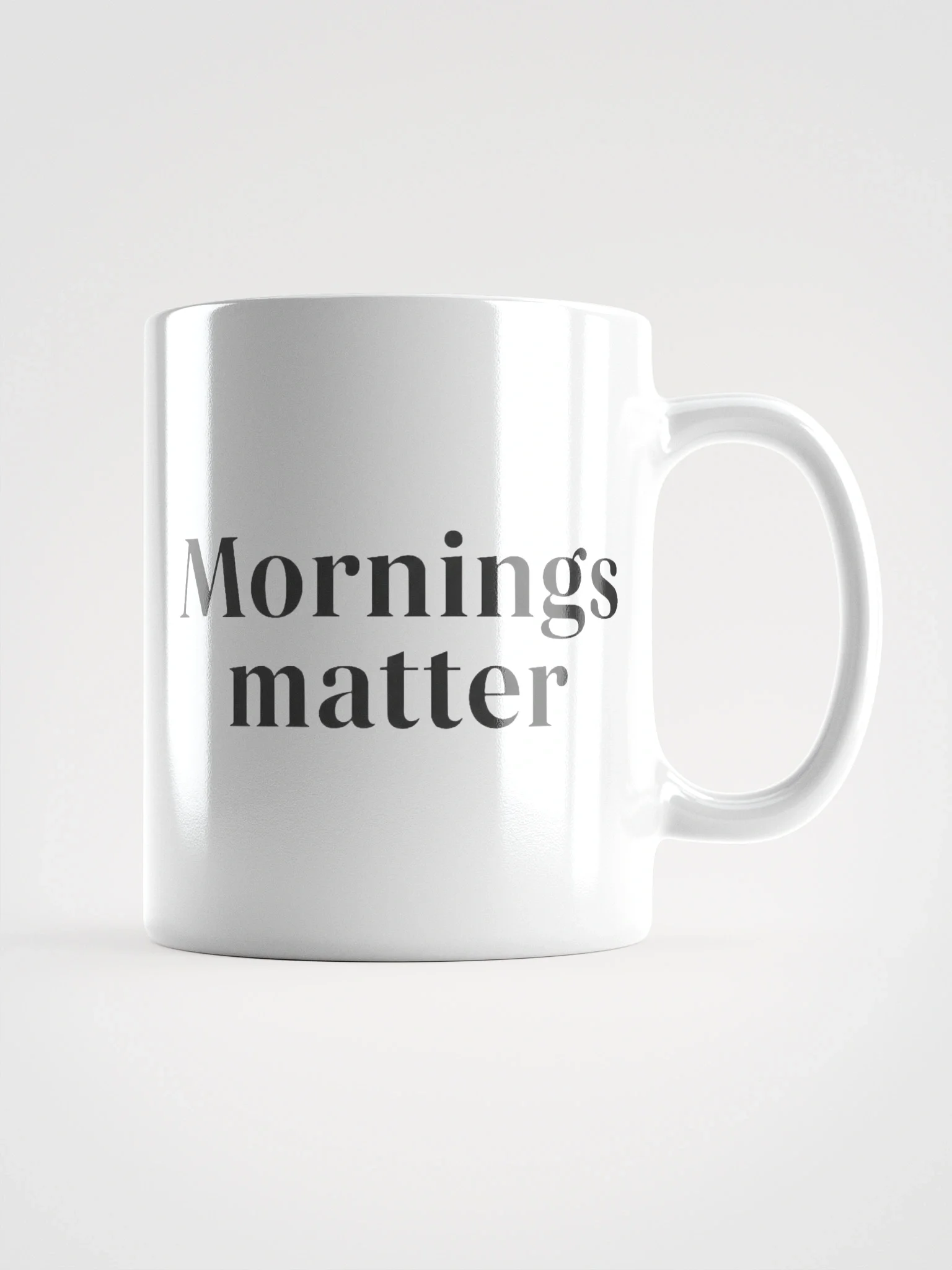 Mornings Matter Mug – Inspirational Coffee Cup to Kickstart Your Day | Premium Ceramic, Perfect Gift product image (2)