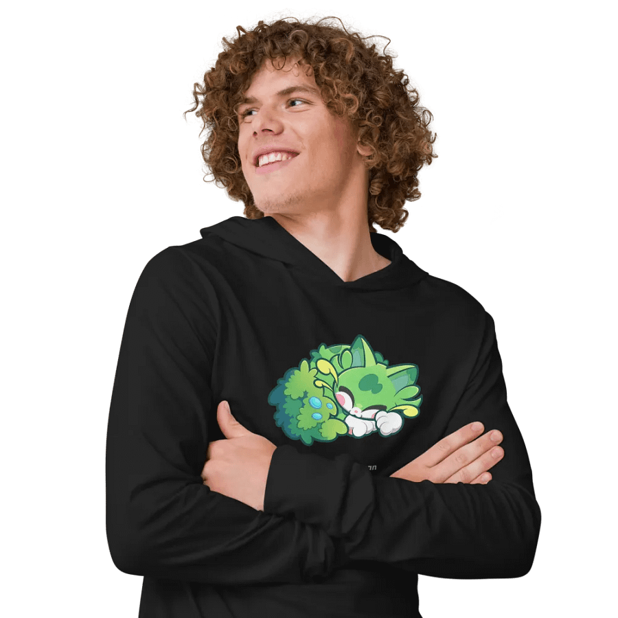 Sleeping Chloe • Unisex Hooded Long Sleeve Tee product image (6)